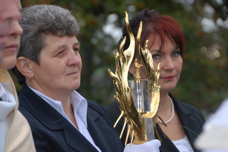 Peregrynacja w Moszczenicy k. Starego Sącza