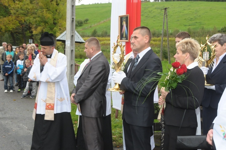 Peregrynacja w Moszczenicy k. Starego Sącza