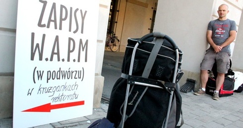 Zapisy na pielgrzymkę akademicką prowadzone są dwuetapowo