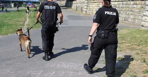 Ćwiczenia krakowskich służb