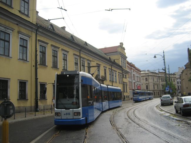 Skutki wichury na krakowskich Plantach