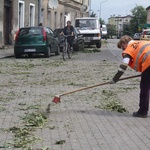 Skutki huraganu w Międzylesiu