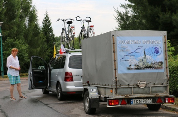 Pielgrzymka rowerowa na Jasną Górę