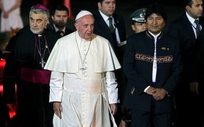 Franciszek już w Boliwii