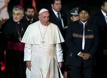 Franciszek już w Boliwii