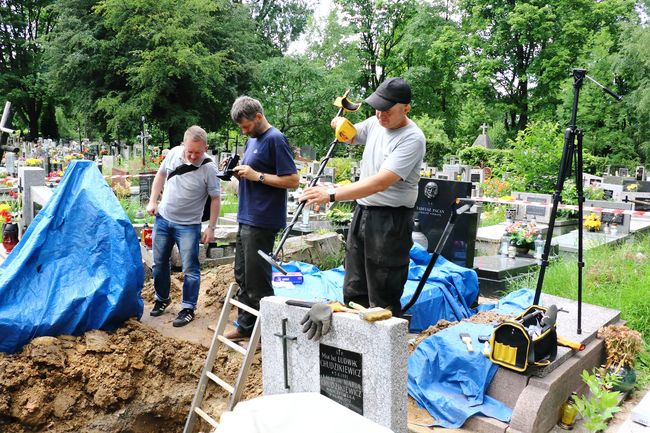 Ekshumacja szczątków żołnierzy podziemia antykomunistycznego