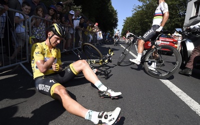 Tour de France: Lider się wycofał