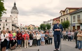 Beata Szydło na Rynku Wielkim w Szydłowcu