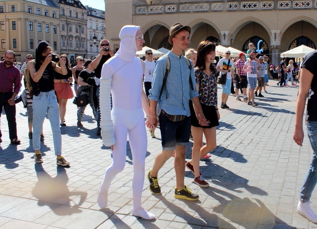 Festiwal teatrów ulicznych w Krakowie - sobota