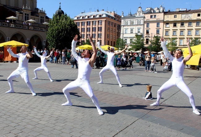 Festiwal teatrów ulicznych w Krakowie - sobota