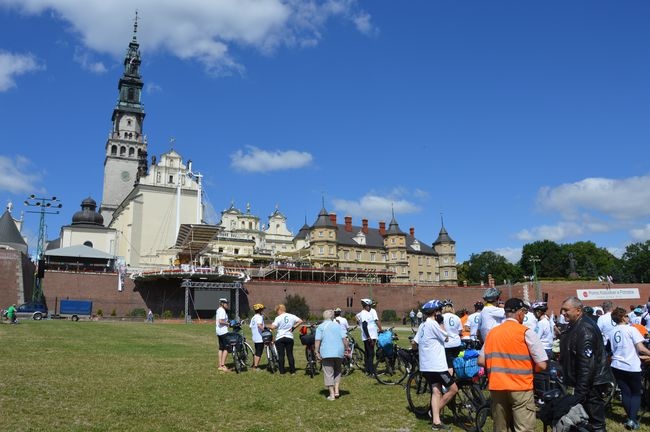 Diecezjalna Pielgrzymka Rowerowa dotarła po raz 6 na Jasną Górę