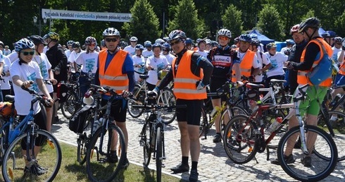 Diecezjalna Pielgrzymka Rowerowa dotarła po raz 6 na Jasną Górę