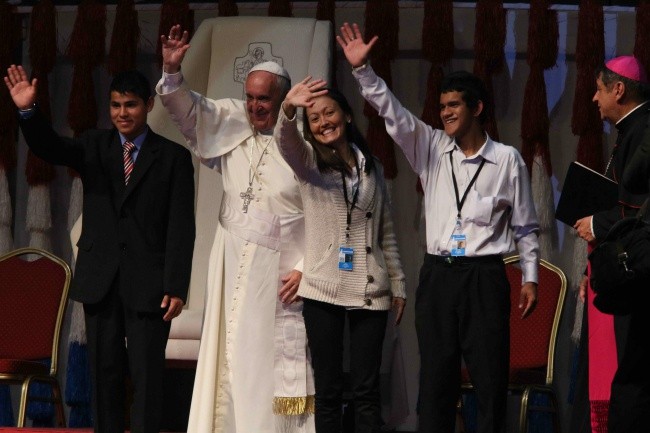 Papież do młodych: Róbcie raban i porządek