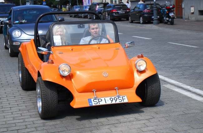 Parada "garbusów" w Krakowie