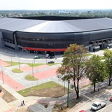 Nowy stadion w Tychach - z zewnątrz