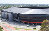 Nowy stadion w Tychach - z zewnątrz