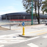 Nowy stadion w Tychach - z zewnątrz