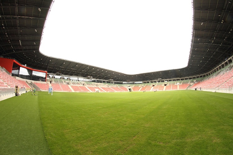 Nowy Stadion w Tychach - w środku