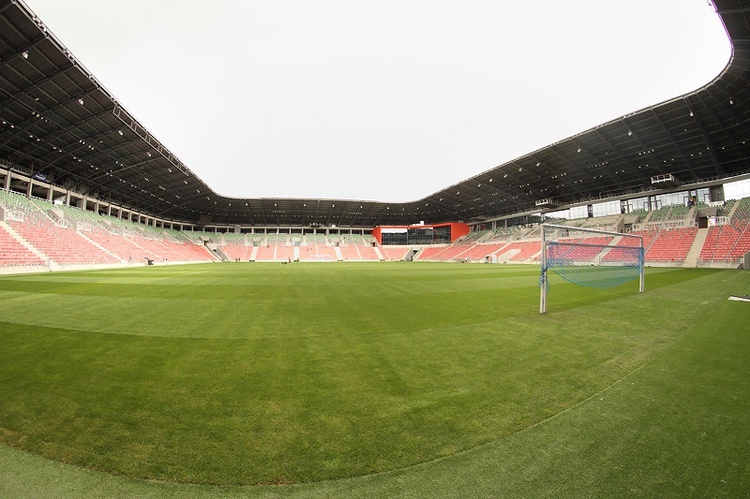 Nowy Stadion w Tychach - w środku