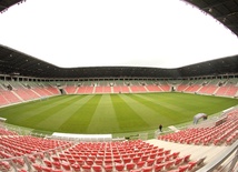 Nowy Stadion w Tychach - w środku