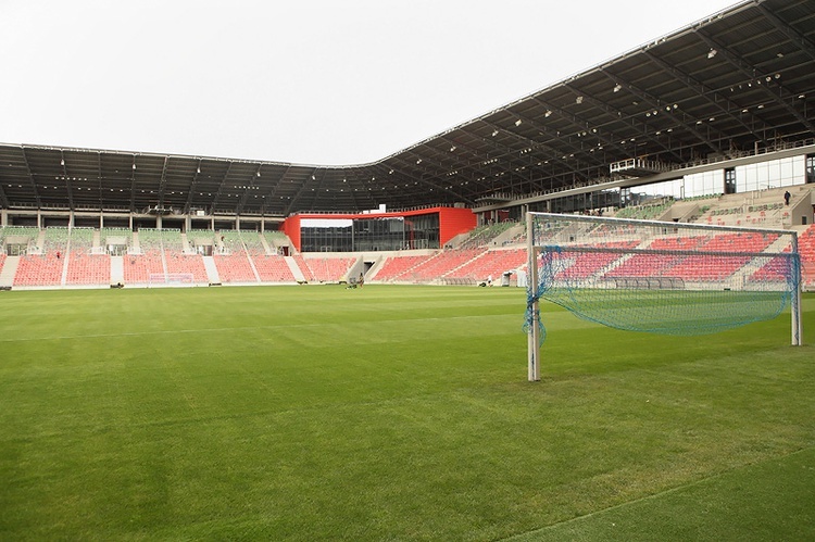 Nowy Stadion w Tychach - w środku