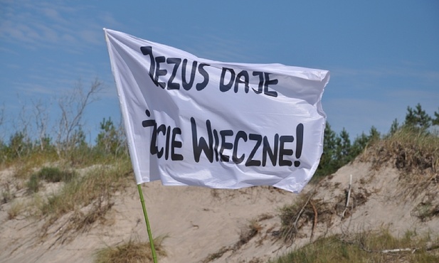 Nad Bałtykiem: ewangelizacja na plaży