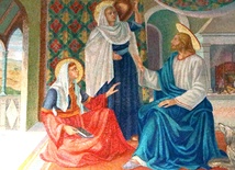 Chrystus Maria i Marta