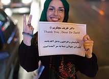 Irańczycy cieszyli się  z porozumienia na ulicach Teheranu