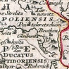  Pyskowice na mapie Śląska Matthausa Seuttera z I połowy XVIII wieku 