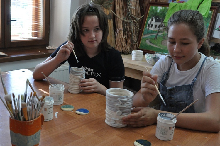 Warsztaty ceramiczne w Centrum Kultury w Korzennej 