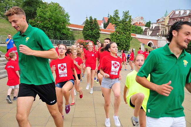 Caritas i GKS Górnik Łęczna