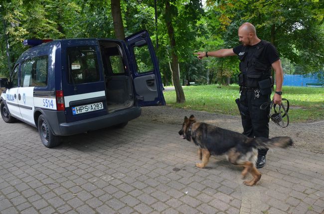 Czworonogi w policyjnej służbie