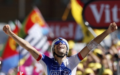 Tour de France - Pinot wygrał w Alpe d'Huez.