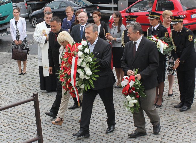 Tablica Franciszka Trąbalskiego w Zabrzu