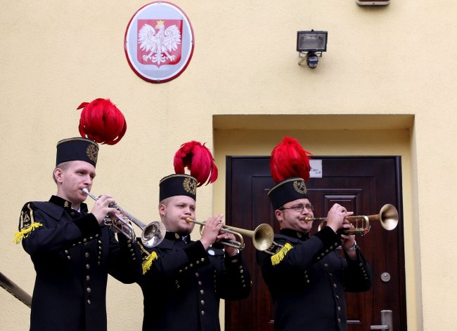 Tablica Franciszka Trąbalskiego w Zabrzu