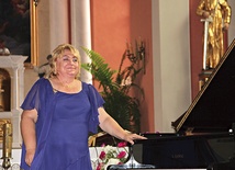 W niedzielę 26 lipca w bazylice koncertowała prof. Maria Korecka- -Soszkowska
