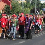 Jasnogórscy pielgrzymi w drodze