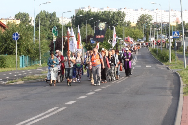 Jasnogórscy pielgrzymi w drodze