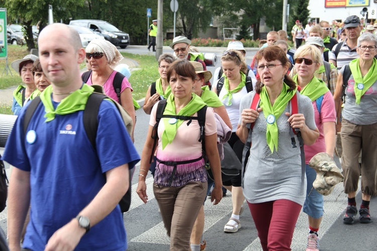 70. Pielgrzymka Rybnicka - dzień pierwszy - wymarsz