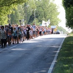 70. Pielgrzymka Rybnicka - dzień drugi - w drodze