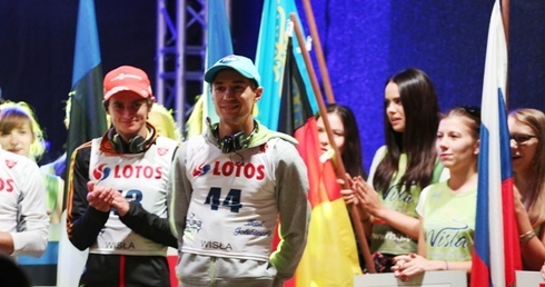 Za serdeczne powitanie na wiślańskim rynku podziękował fanom Kamil Stoch