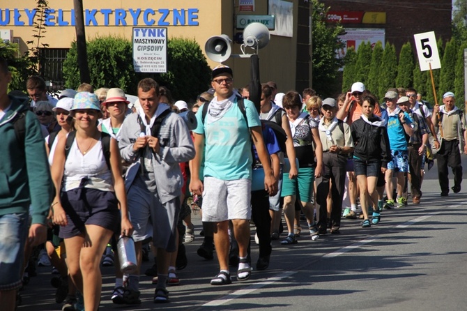 70. Pielgrzymka Rybnicka, dzień trzeci w drodze