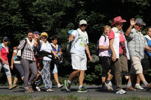 70. Pielgrzymka Rybnicka, dzień trzeci w drodze