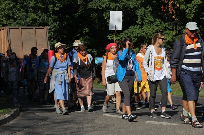 70. Pielgrzymka Rybnicka, dzień trzeci w drodze