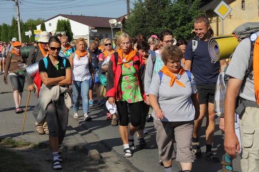 70. Pielgrzymka Rybnicka, dzień trzeci w drodze