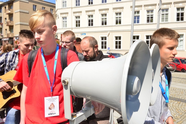 Pielgrzymka - wyjście ze Świdnicy