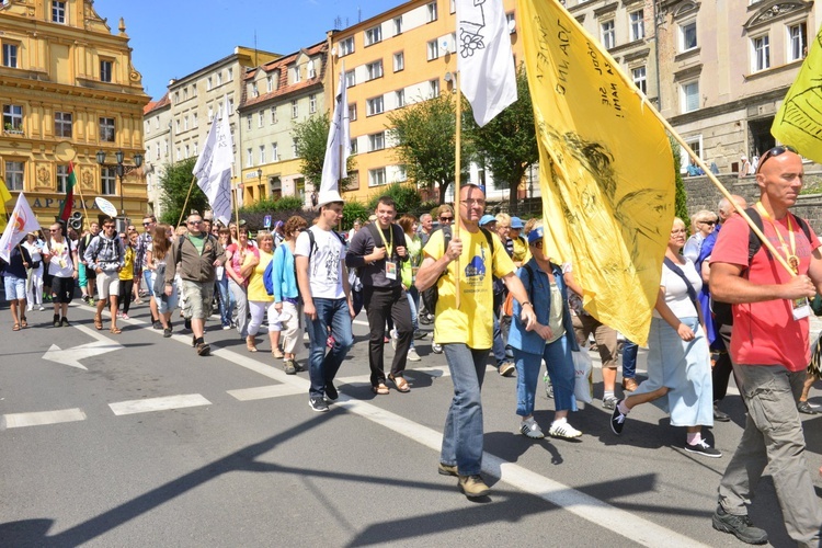 Pielgrzymka - wyjście ze Świdnicy