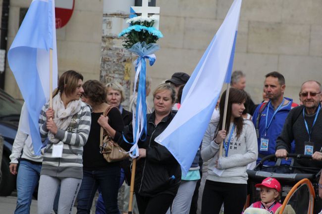 Wyjście pielgrzymki z Gorzowa Wlkp.