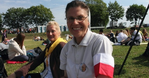 Pielgrzymi z kotwicą