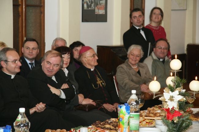 Andrzej Duda i Chór Mariański z Krakowa